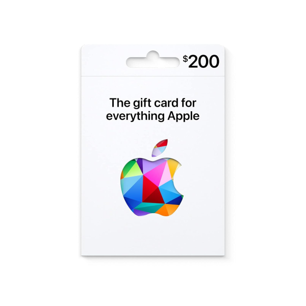 200$ Apple Gift Card - App Store, iTunes, iPhone, iPad, Air Pods, MacBook, accessories and more - image 1