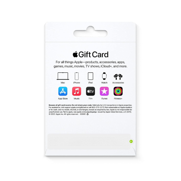 200$ Apple Gift Card - App Store, iTunes, iPhone, iPad, Air Pods, MacBook, accessories and more - image 2