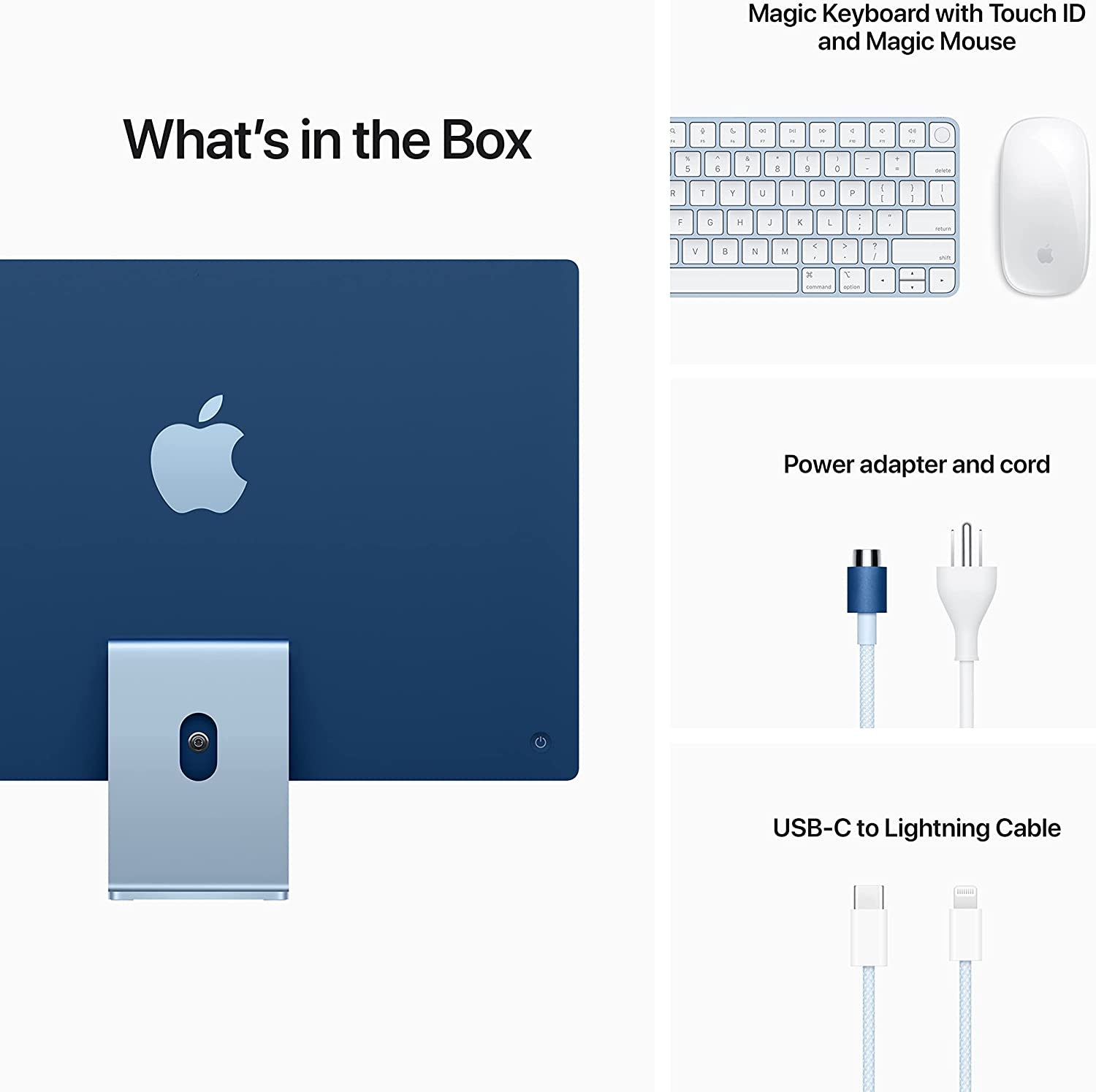 2021 Apple iMac 24-inch, Apple M1 chip 8GB RAM 512GB SSD - image 2