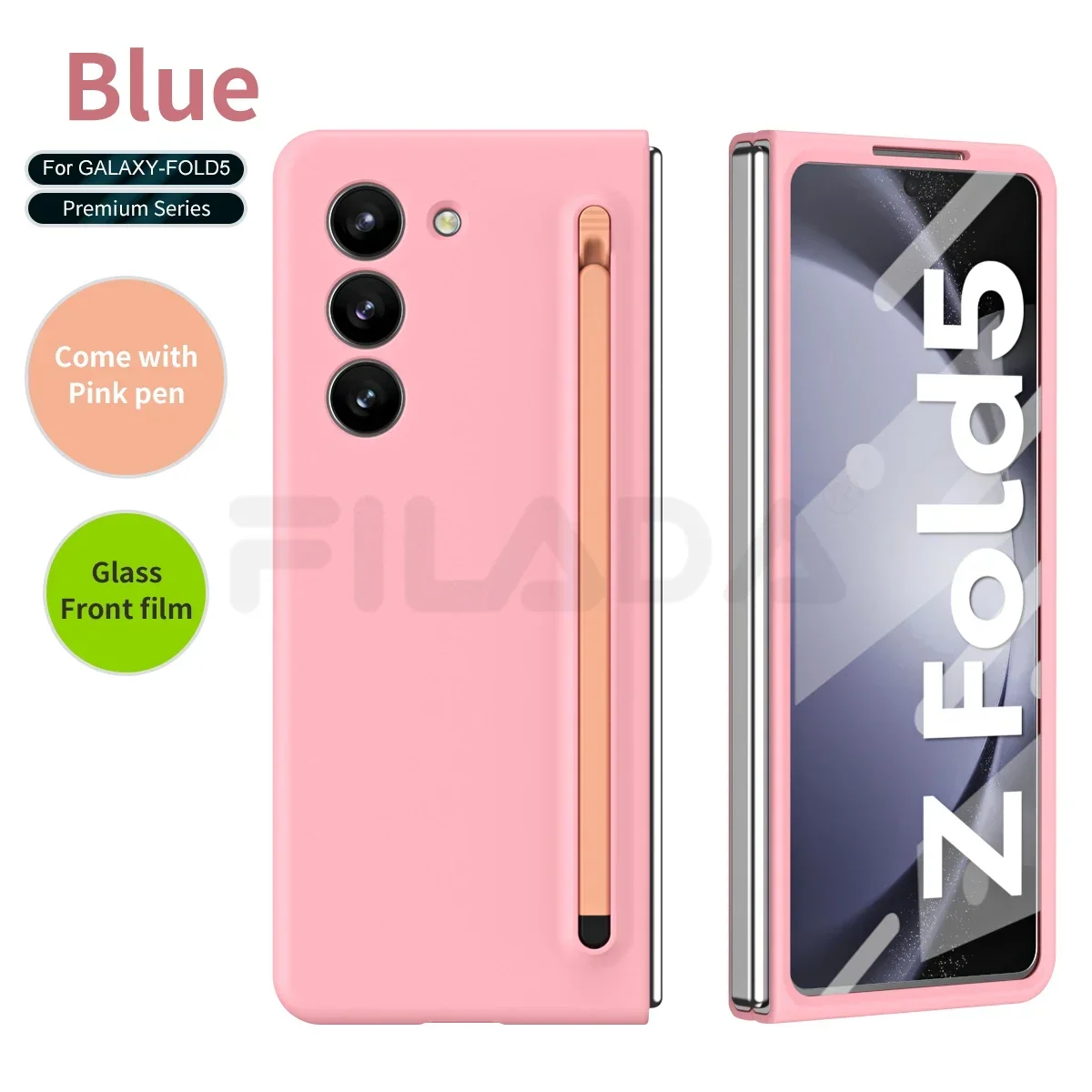 With S Pen Holder For Samsung Galaxy Z Fold 7 6 5 4 3 5G Fold4 Fold5 Case Liquid Silicon Hard PC 360 Full Screen Protector Cover