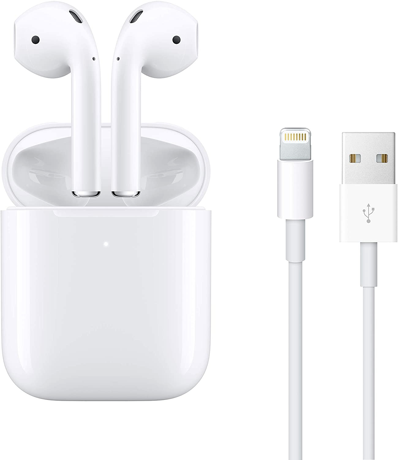 1:1 Original AirPods 2/AirPods Pro with Charging Case Bluetooth Earphone Wireless Earbuds Tones Connect Siri for iPhone iPad Mac