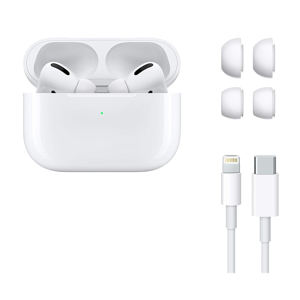 1:1 Original AirPods 2/AirPods Pro with Charging Case Bluetooth Earphone Wireless Earbuds Tones Connect Siri for iPhone iPad Mac