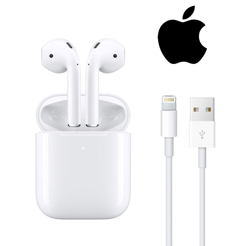 1:1 Original AirPods 2/AirPods Pro with Charging Case Bluetooth Earphone Wireless Earbuds Tones Connect Siri for iPhone iPad Mac