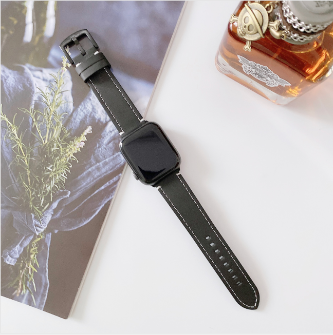 Bracelet Leather Band For Apple Watch Series 10 9 8 7 6 5 Strap For iWatch Ultra2 49mm 42mm 46mm 44mm 40mm 41mm 45mm Wristband
