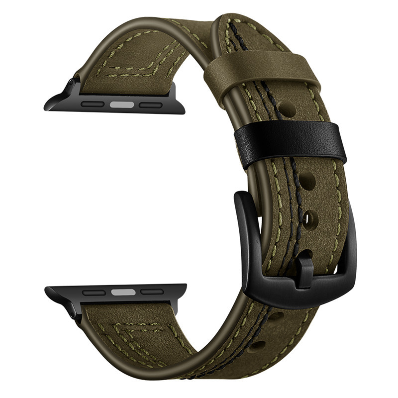 Leather Loop Band For iWatch 49mm 45mm 41mm 40mm 44mm 42mm 38mm Sports band For Apple Watch Series 10 9 8 7 6 5 SE