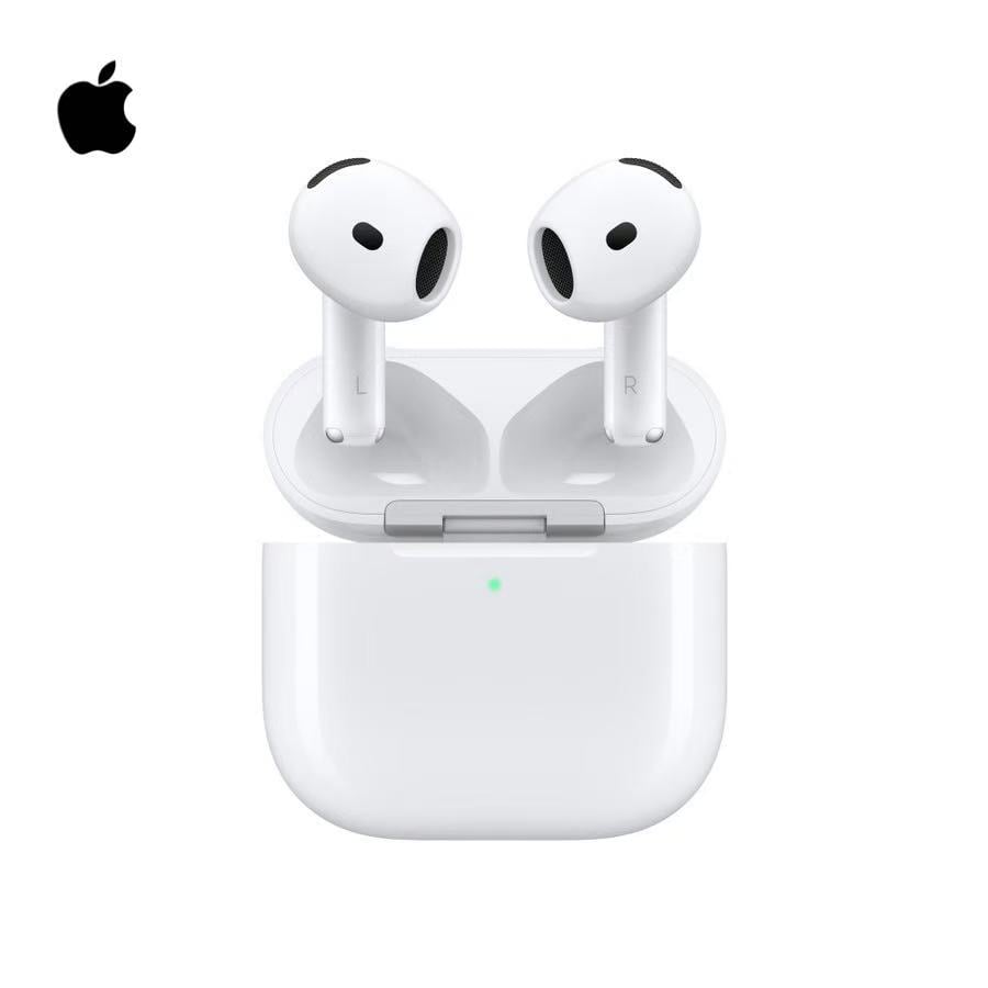1:1 Original 2024 The latest AirPods 4 with Charging Case Bluetooth earphones in support iOS 18 Type-C interface