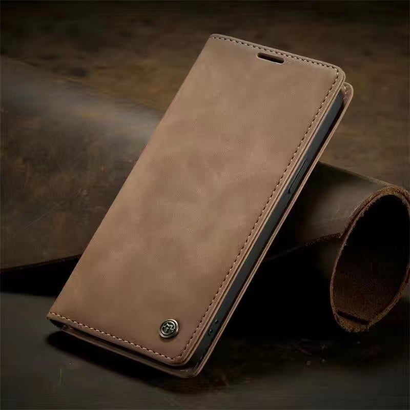 Magnetic Leather Phone Case For Xiaomi 11 12 13 14 15 T Pro 14 15 Ultra 17 Ultra Retro Book Card Wallet Cover