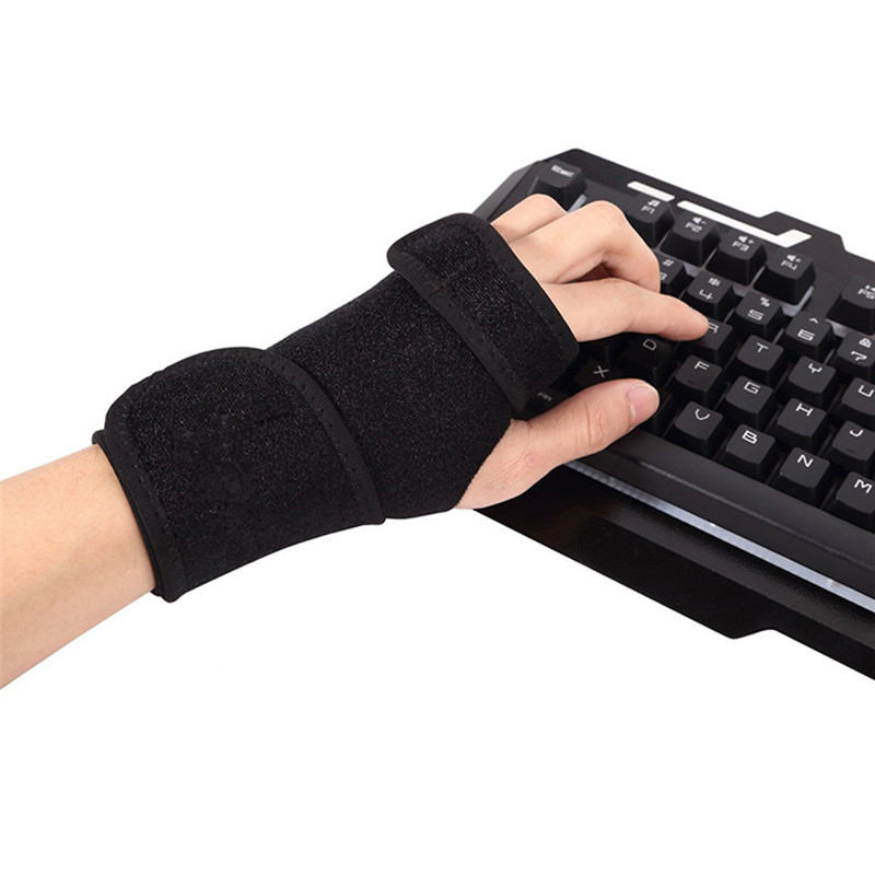 1 Pair Adjust Wristband Steel Wrist Brace Wrist Support Hand Brace Wrist Support Finger Splint Carpal Tunnel Syndrome