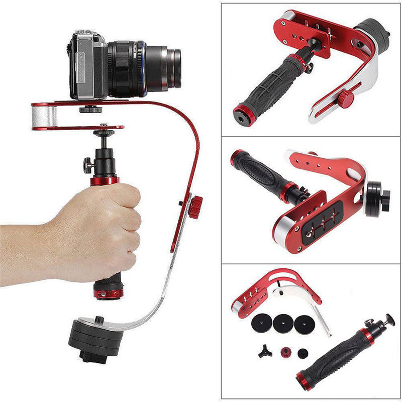 Aluminum Handheld Digital Camera Stabilizer Gimbal Smartphone Dslr 5dii Motion Camera Steadycam For Gopro Dji Phone Stabilizer