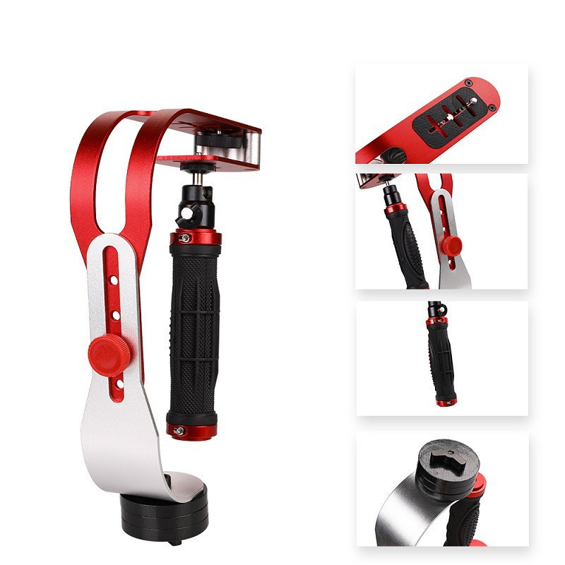 Aluminum Handheld Digital Camera Stabilizer Gimbal Smartphone Dslr 5dii Motion Camera Steadycam For Gopro Dji Phone Stabilizer