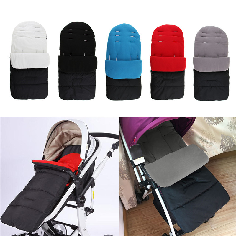 Baby Stroller Seat Cushion Blanket Infant Windproof Swaddle Wrap Trolley Soft Mattress Sleep Sack Footmuff   Warm Sleeping Bag