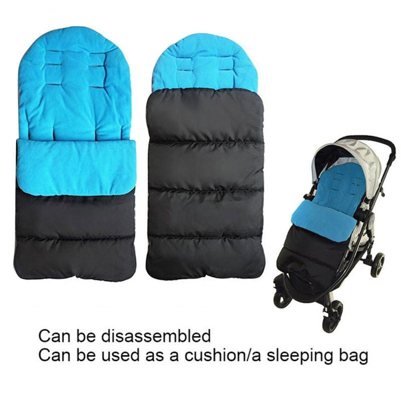 Baby Stroller Seat Cushion Blanket Infant Windproof Swaddle Wrap Trolley Soft Mattress Sleep Sack Footmuff   Warm Sleeping Bag