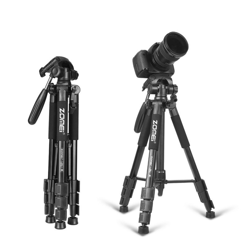 Lightweight Smartphone Camera Tripod Aluminum Stand Bracket for Travel Tripode Stativ for Digital Camera DSLR Canon Nikon Sony