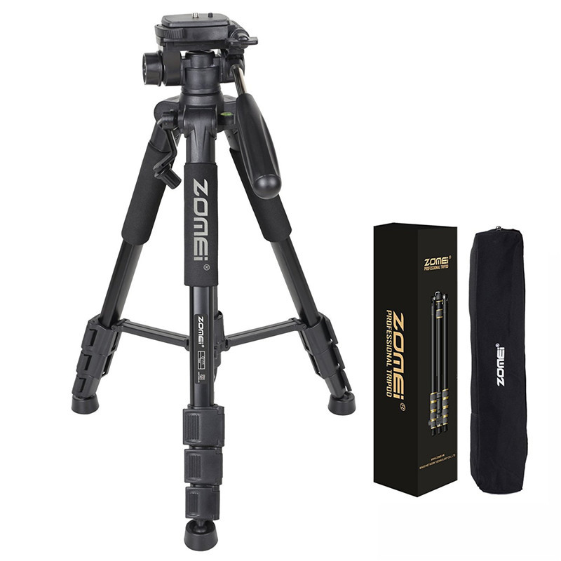 Lightweight Smartphone Camera Tripod Aluminum Stand Bracket for Travel Tripode Stativ for Digital Camera DSLR Canon Nikon Sony