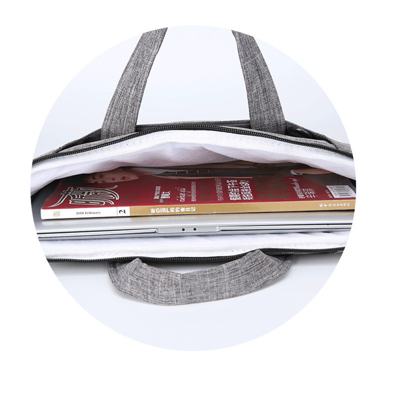Laptop Bag 13 14 15.6 Inch Notebook Computer Case For Macbook Air Pro Shoulder Bags Men Women Waterproof Briefcase Handbag