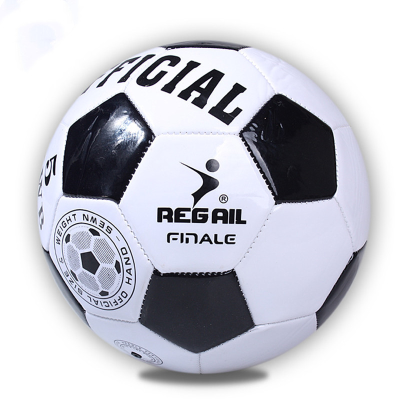PU Leather Machine-stitched Football Ball Competition Professional Match Soccer Ball Size 5 Portable Practicing Sport Balls