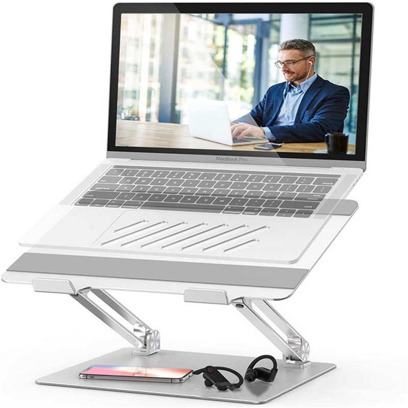 Laptop Holder Tablet Stand Adjustable Lifting Notebook Bracket Telescopic Office Study Bracket Support Frame Aluminium Alloy