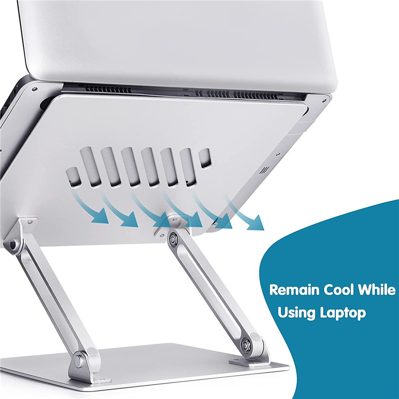 Laptop Holder Tablet Stand Adjustable Lifting Notebook Bracket Telescopic Office Study Bracket Support Frame Aluminium Alloy