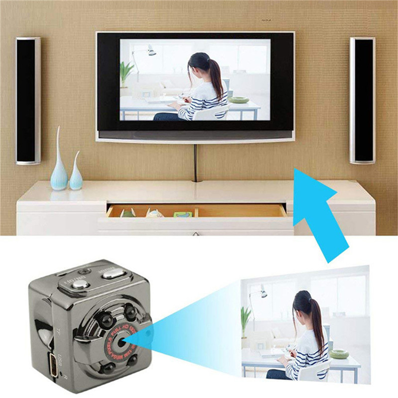 SQ8 Mini Camera Full HD 1080P Video Camcorder Secret Security Body Cam Night Vision Outdoor Camera Support Hidden SD Card