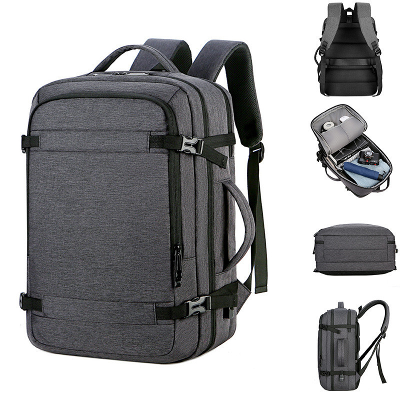 15.6 inch Business Laptop Backpack Men USB Charging Travel Backpack Male Oxford Waterproof Backpacks School Shoulder Bags
