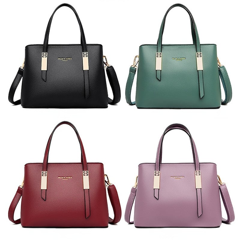 Fashion PU Leather Bag Ladies Purse and Handbag Luxury Women Tote Bag Designer Brand Shoulder Crossbody Bags For Women