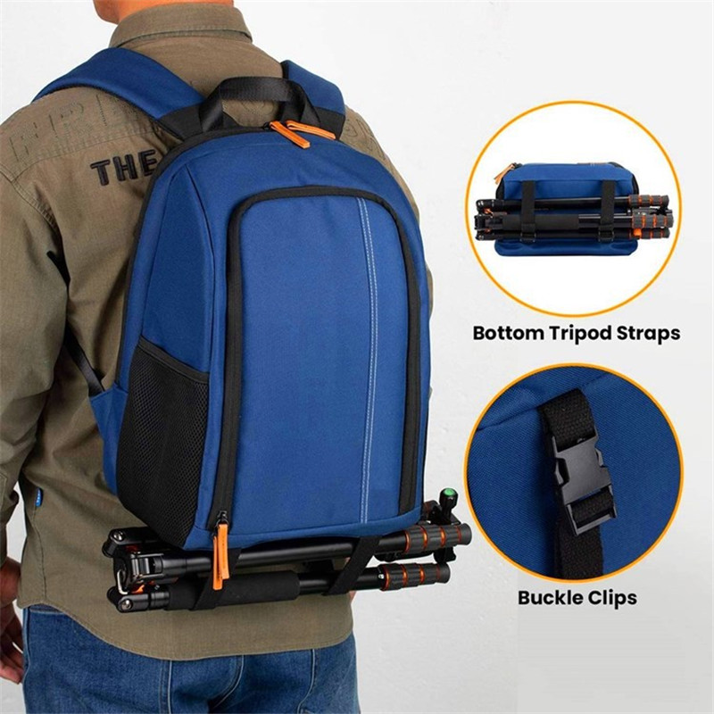 Outdoor Travel Big Capacity Photography Camera Backpack Waterproof Laptop Video Bags Tripod DSLR Bag for Canon Nikon Sony Pentax