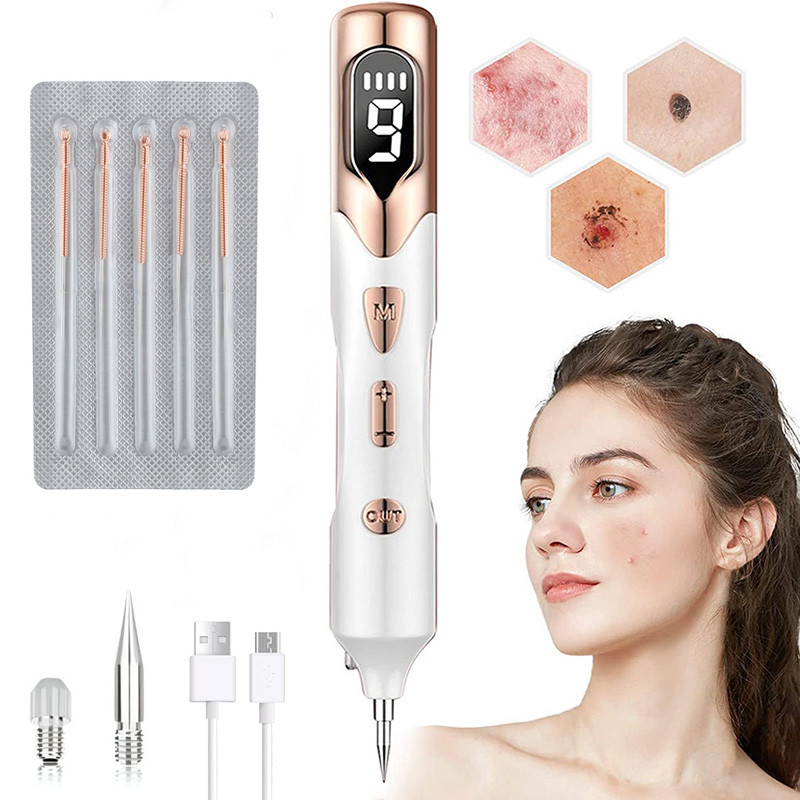 Laser Plasma Pen Mole Tattoo Freckle Wart Tag Removal Pen Dark Spot Remover For Face LCD Skin Care Tools Beauty Machine