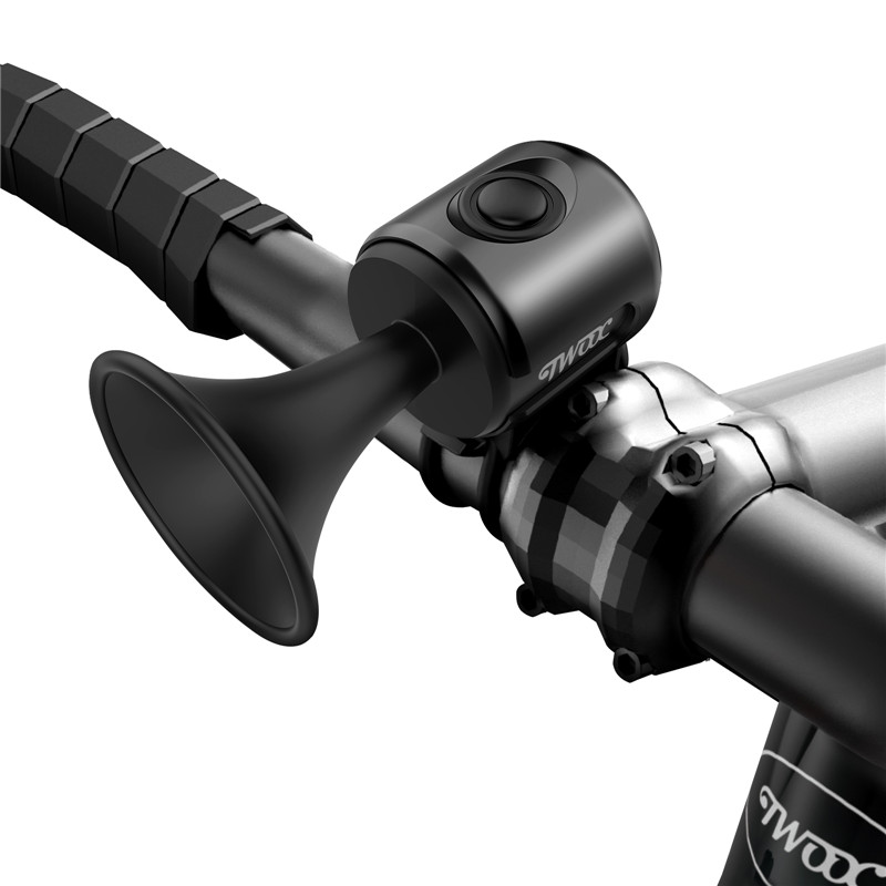 Bicycle Bell Ring Bike Electronic Loud Horn Safety Alarm Electric Waterproof Bicycle Warning Bell Bike Bicycle Accessories