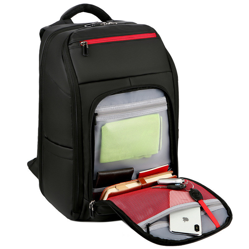 Large Capacity Men Backpacks USB Charging 15.6 inch Laptop Bags Waterproof Business Travel Bag Teen College Boy Student Backpack