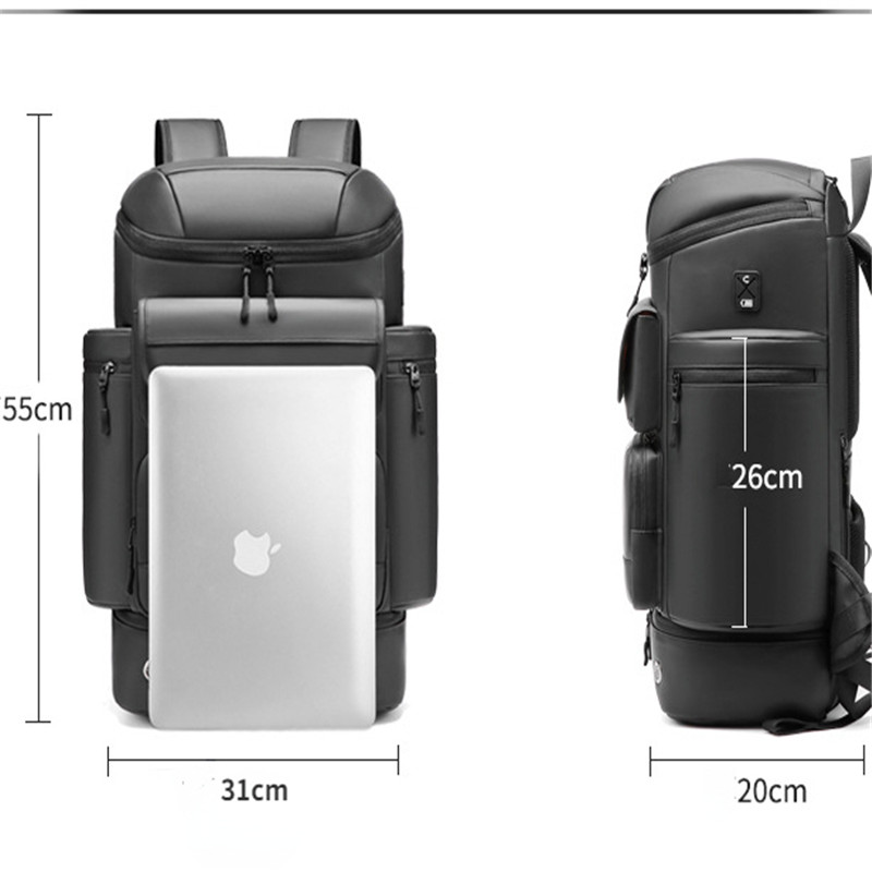 17 Inch Laptop Backpack With USB Charging Men's Backpacks Waterproof Large Capacity Business Bag Daypack Travel Luggage Bags