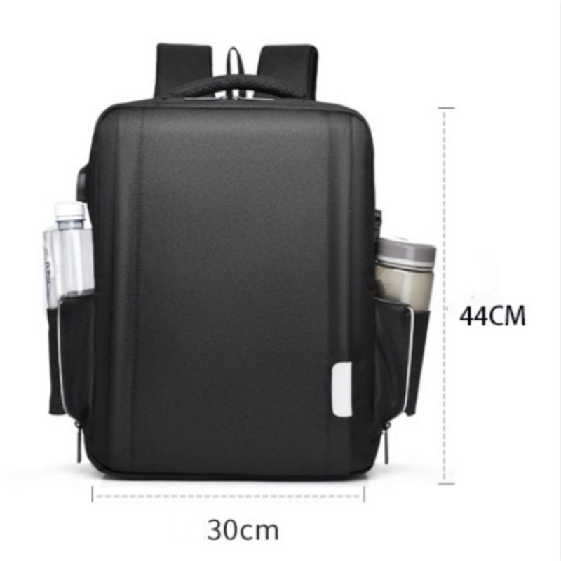 Fashion Men Office Laptop Bag USB Charging Shoulder Bags Waterproof Anti-theft Casual Backpack Travel Business Bag Rucksack