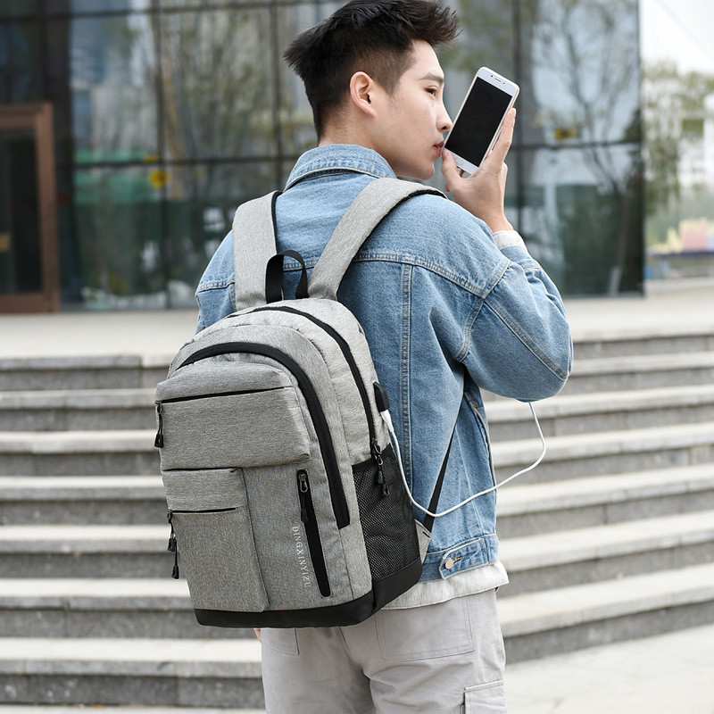 Fashion Men Backpack Computer Business Shoulder Bag Male Oxford Travel Leisure Student Laptop Backpacks School Bags Rucksack
