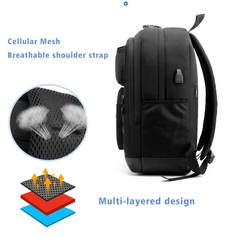 Fashion Men Backpack Computer Business Shoulder Bag Male Oxford Travel Leisure Student Laptop Backpacks School Bags Rucksack