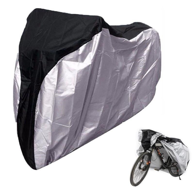 Motorcycle Cover Waterproof All Season Dustproof UV Protective Cover Outdoor Indoor Scooter Bicycle Motorbike Rain Cover Coat