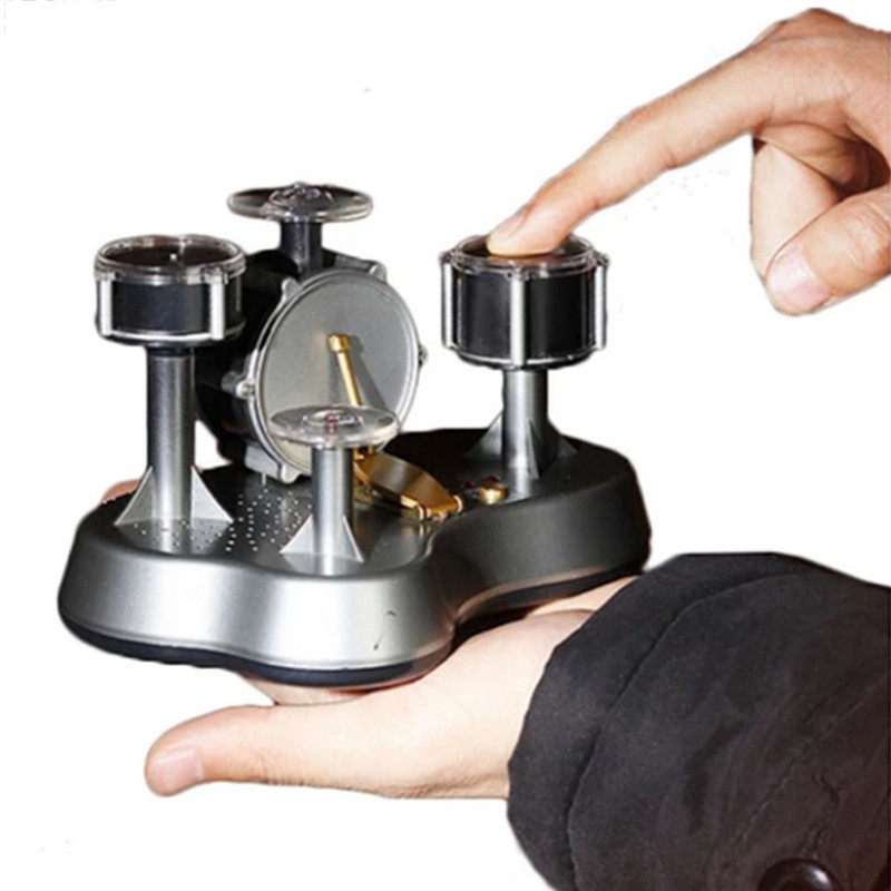 Exqusite Mini Musician Convert Drum Kit Toy Creative Electronic Finger Touch Mini Drums Percussion Toys Give Friends Gifts