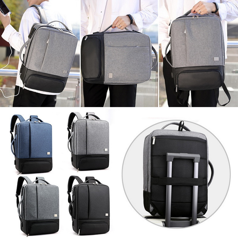 Luxury Men Backpack Laptop Backpacks Anti Theft Male Notebook Trip Back Pack Office Travel Shoulder Bag Business Rucksack