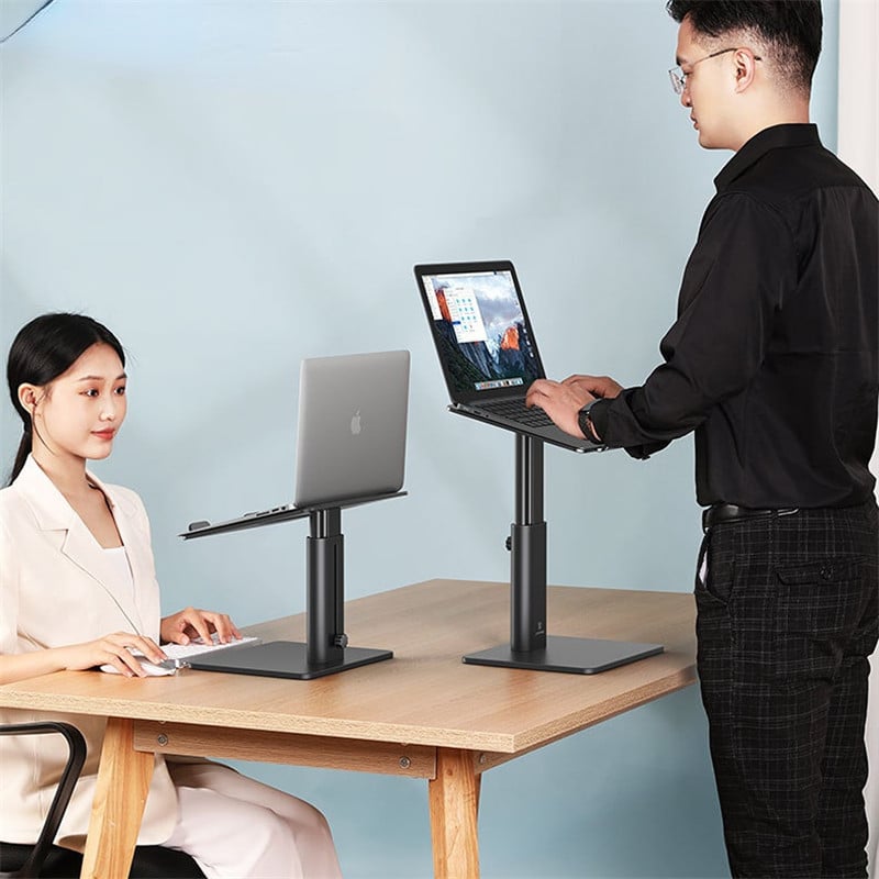 Riser Laptop Stand Metal Adjustable Notebook Stand Heat Dissipation Desktop Laptop Holder For Laptop Macbook air Tablet iPad
