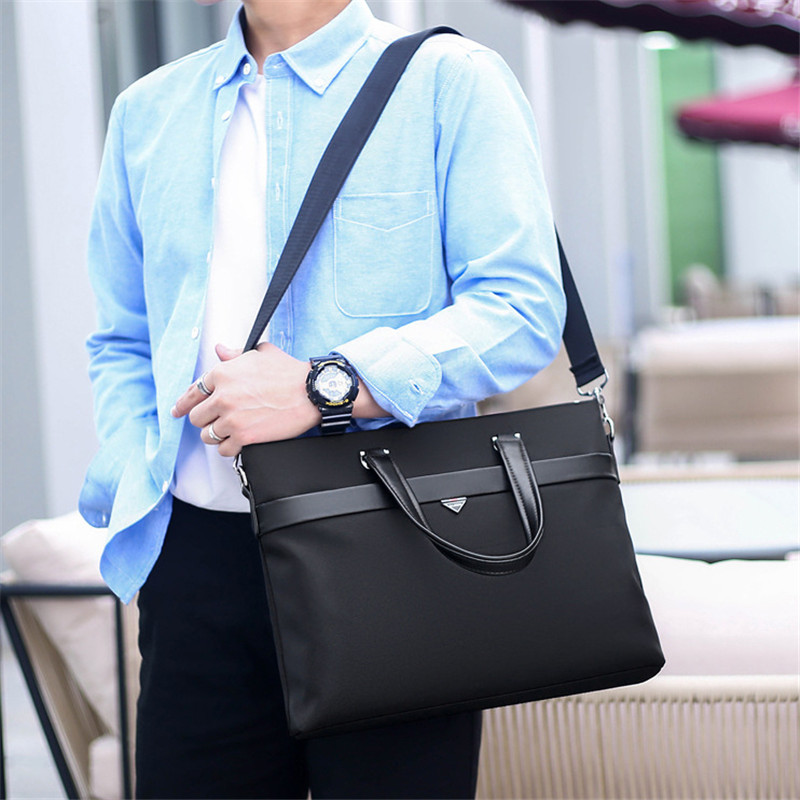 Luxury Casual Men's Business Briefcase Men Handbag Oxford Waterproof Shoulder Bag Male Laptop Crossbody Messenger Bags Tote