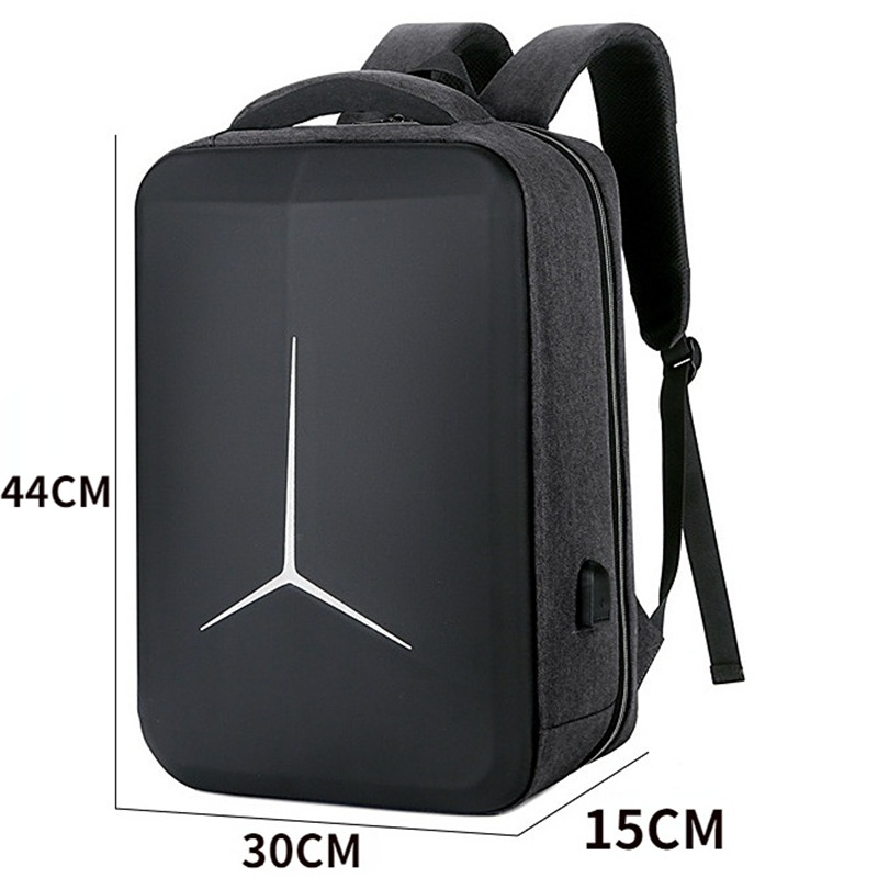 Luxury Men Business Backpack Waterproof Anti Theft Laptop Bag Male USB Charging Rucksack Man Casual Travel Bagpack