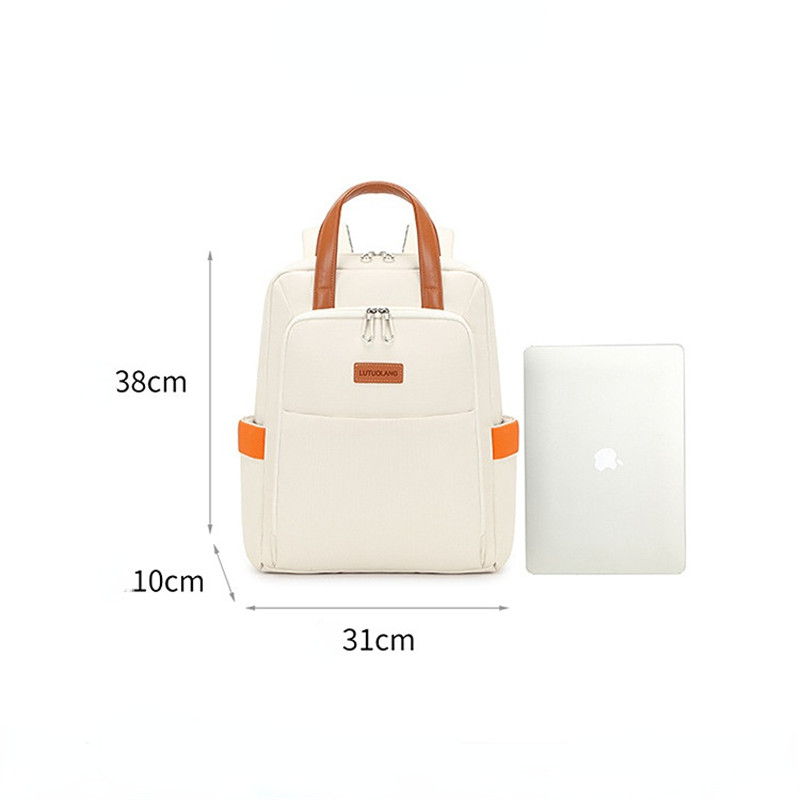 Women's Backpacks Simple Fashion Girls Laptop Backpack College Students School Backpack Computer Business Bag Rucksack