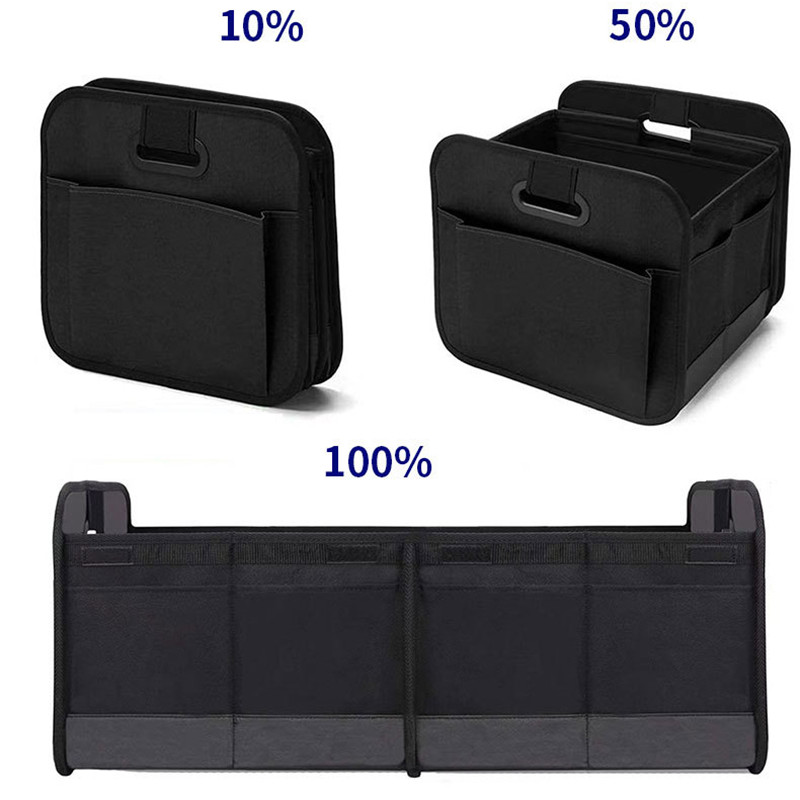 Car Trunk Organizer Case Auto SUV Traveling Cargo Multipurpose Collapsible Foldable Car Storage Box Car Interior Container Box