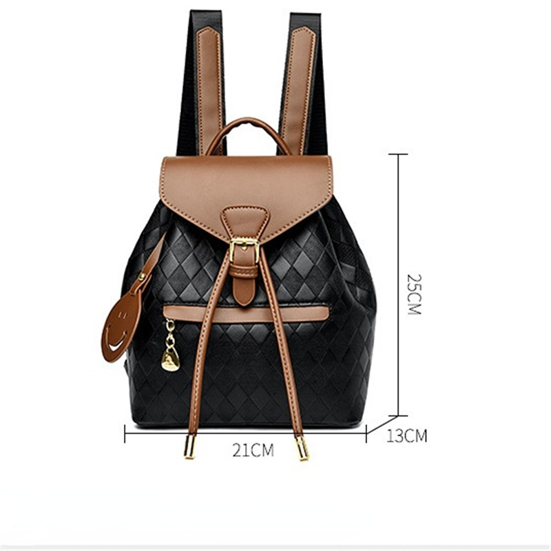 Tassel Women Backpack Designer High Quality Leather Fashion Schoolbag Rucksack Brand Female Travel Bag Girls Bagpack