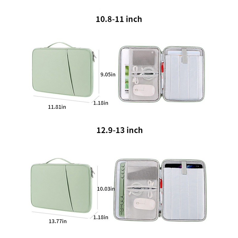 Tablet Sleeve Carrying Case for iPad Pro 10.5 11 12.9 Inch Air Storage Bag Shockproof Pouch Tablet Cover Handbag Accessories
