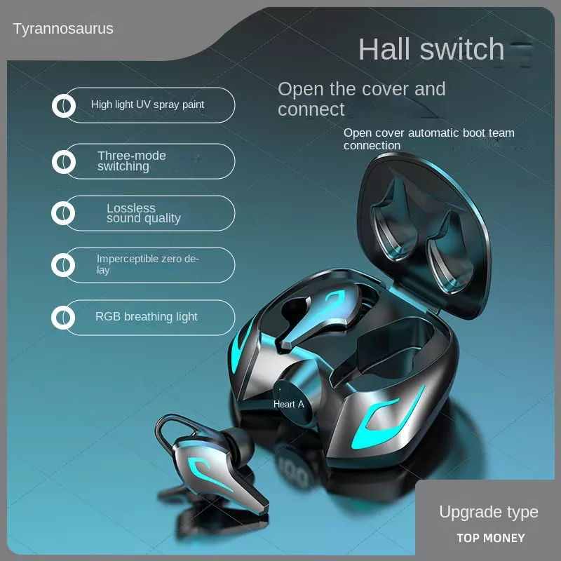 Gaming Earphone Bluetooth Low Latency Earbuds Professional Gamer Bluetooth Headphone With Mic Wireless Stereo Sport Headsets