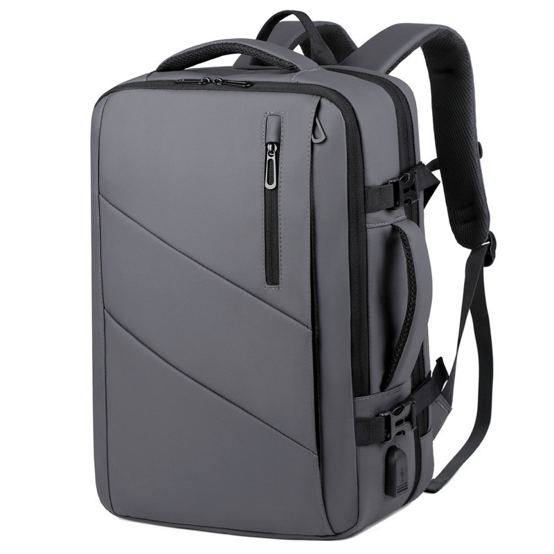 Classic Travel Backpacks Men Business Backpack School Bag Expandable Large Capacity Laptop Bakcpack Waterproof Fashion Rucksack
