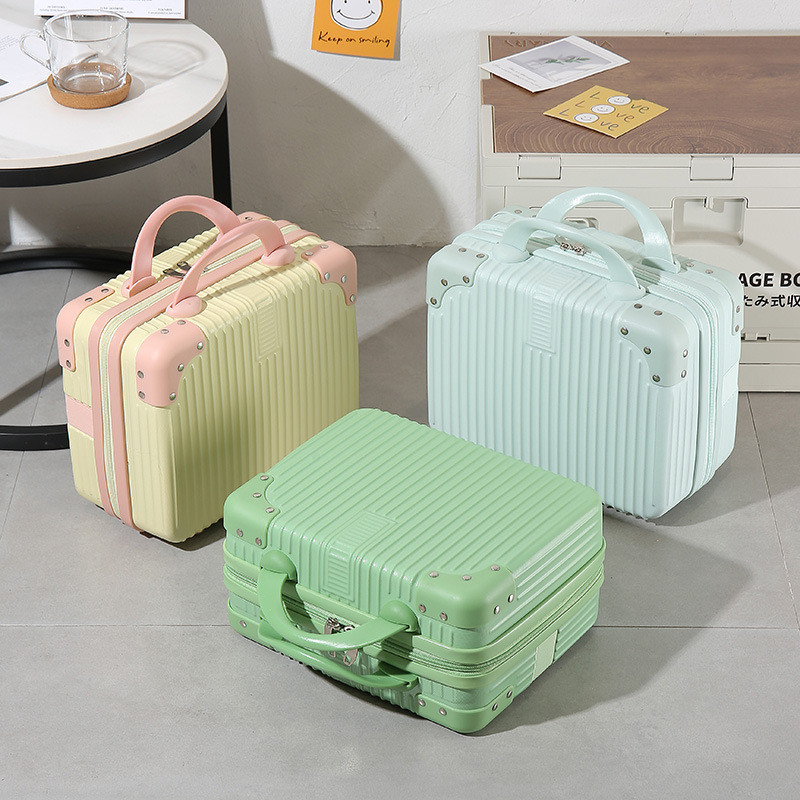 14/16 Inch New Professional Makeup Organizer Travel Cosmetic Case for Makeup Bag Storage Bag Cute Women Suitcases Cosmetic Bag