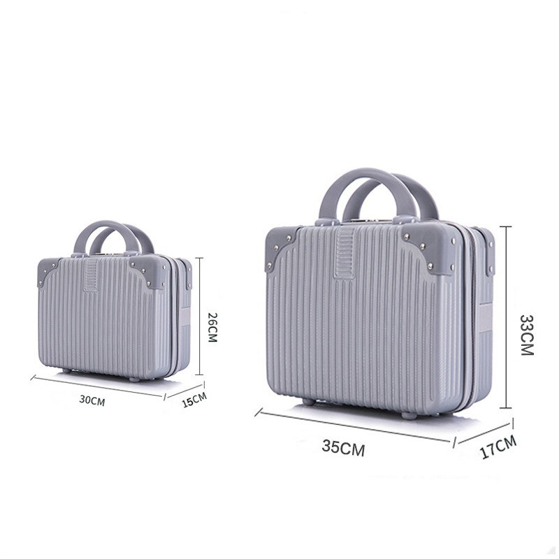 14/16 Inch New Professional Makeup Organizer Travel Cosmetic Case for Makeup Bag Storage Bag Cute Women Suitcases Cosmetic Bag