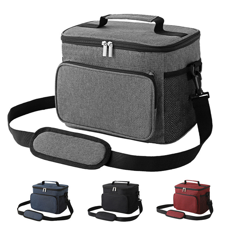 Large Capacity Floral Portable Lunch Bag for Women Men Food Thermal Bag Beach Cooler Picnic Pouch Insulated Tote Travel Handbag