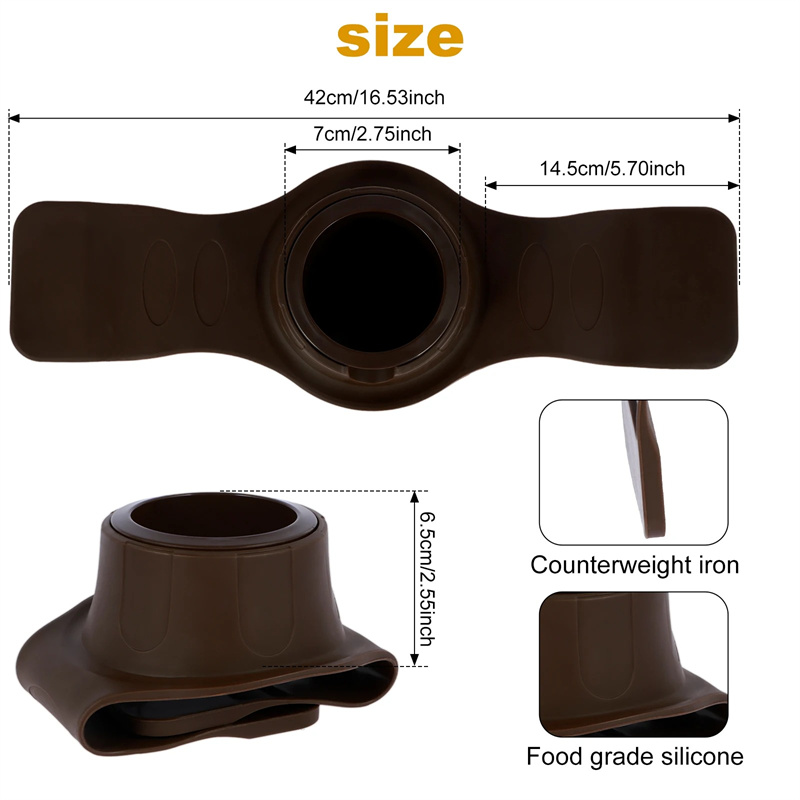 Silicone Sofa Storage Tray Armrest Stand Cup Holder Drink Coaster Tray Couch Coaster Holder for Office Room Home Organizer