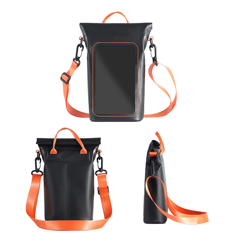 2L Waterproof Phone Pouch Diving Swimming Bag Underwater Dry Phone Bag Portable Outdoor Adjustable Phone Shoulder Bags